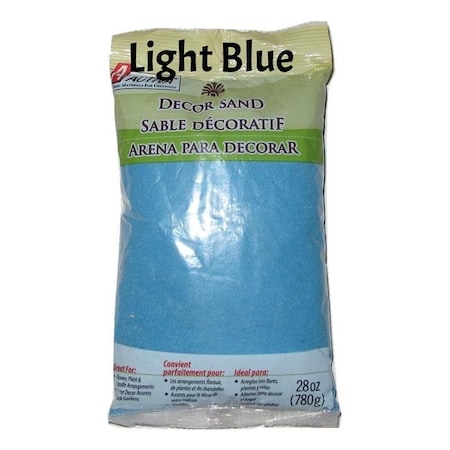 Decor Sand Decor Sand 4279 Activa 28 oz Bag of Decorative Sand; Light Blue 4279